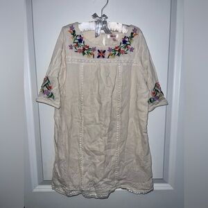 Size 6 Embroidered Dress